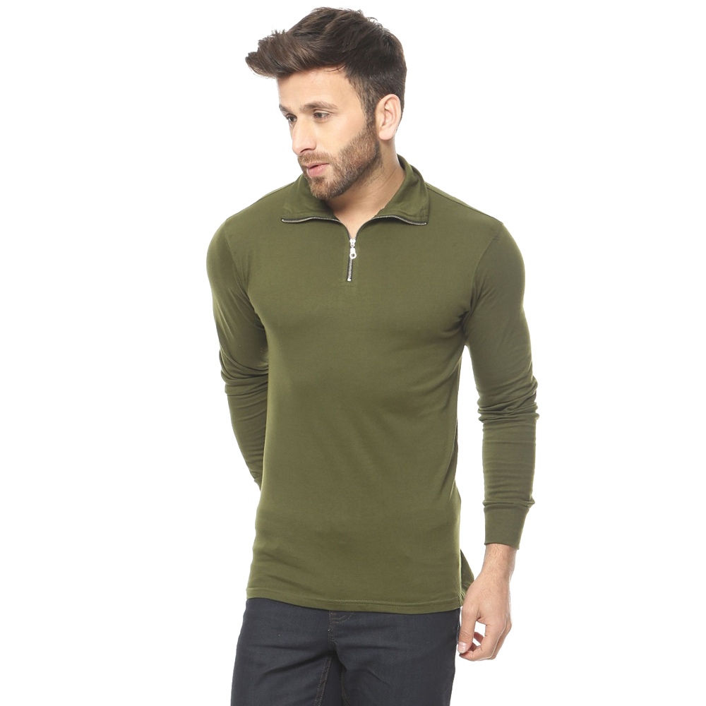 mens bottle green t-shirt