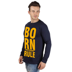 mens born to rule t-shirt
